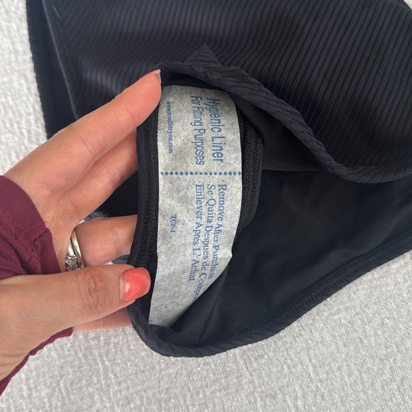 MONTCE Charcoal Ky One-Piece, Size Medium, $198 - Picture 10 of 12